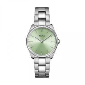 Ρολόι CLUSE Féroce Petite Watch Steel, Green, Silver Colour CW11215