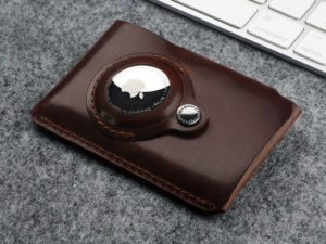 Pularys HOBBY wallet with Airtag pocket - Insider Line 182714102 Καφέ