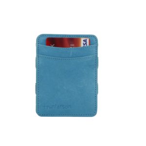 Δερμάτινο πορτοφόλι magic wallet Hunterson CP1-TUR Turquoise