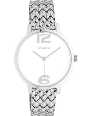 OOZOO Timepieces Silver Metallic Bracelet C10920
