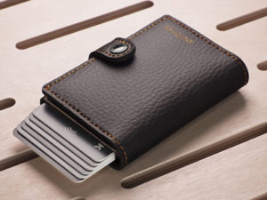 Pularys RFID VEGAN wallet 167215701 Μαύρο