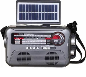 Φορητό ηλιακό ραδιόφωνο - ηχείο bluetooth Cmik MK-192