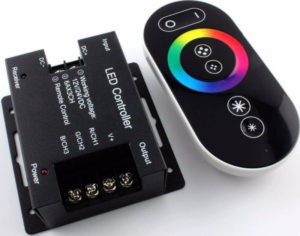 Ασύρματος Controller RGB Αφής 12 V έως 24 V