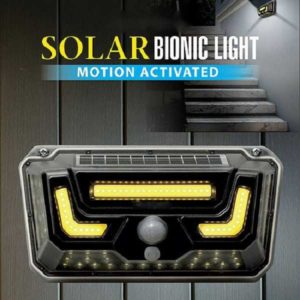 Ηλιακό φωτιστικό 50 led με αισθητήρα κίνησης