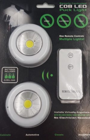 LED ασύρματα σποτ με τηλεχειριστήριο