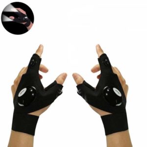 Γάντια δύο δακτύλων με led φακό - glovelite 837