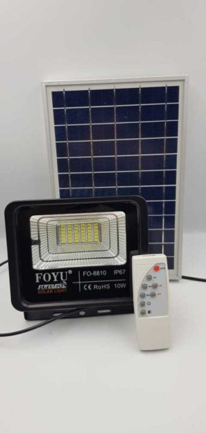 Προβολέας με ηλιακό πάνελ FOYU 10W FO-8810