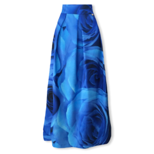 Μακριά επίσημη φούστα Rinascimento - Μπλε ελεκτρίκ, S