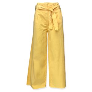 Γυναικεία κίτρινη ζιπ κιλότ Rinascimento - S, Κίτρινο