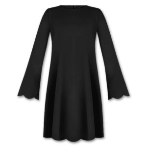 Φόρεμα άλφα γραμμή plus size Kitana by Rinascimento - Μαύρο, L