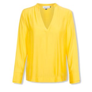 Κίτρινη μακρυμάνικη μπλούζα Napoli Denim Hunter - Κίτρινο, S