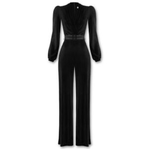 Ολόσωμη φόρμα μαύρη μακρυμάνικη Rinascimento - Μαύρο, XS