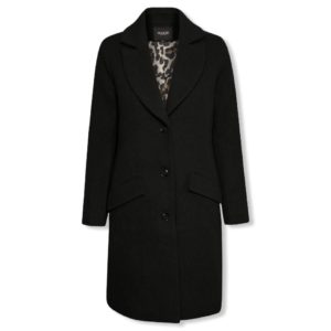 Μάλλινο παλτό γυναικείο Denzil Soaked in Luxury - L, Μαύρο