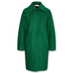 Γυναικείο oversized παλτό Miana Inwear - Πορτοκαλί, L