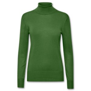 Πλεκτή ζιβάγκο μπλούζα Astrid Kaffe - Πράσινο, L