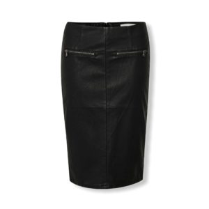 Δερμάτινη φούστα Kelly Denim Hunter - Μαύρο, M