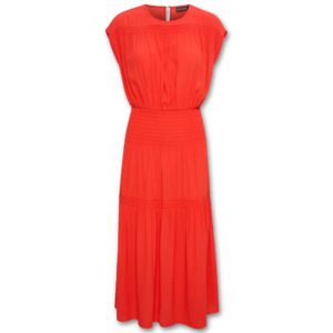 Κόκκινο μίντι φόρεμα Layna Soaked in Luxury - Κόκκινο, XL