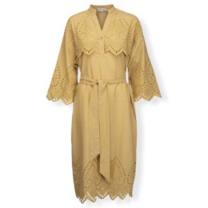 Φόρεμα μίντι καθημερινό Dahlia Desires - Μπεζ, M