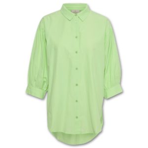 Μακρύ πουκάμισο γυναικείο Jeanet Kaffe - Πράσινο, M