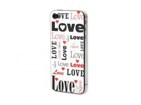 Προστατευτικό Αυτοκόλλητο για iPhone 4/4S ( Love)