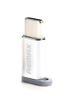 Αντάπτορας Micro USB to USB 3.1 Type-C, Remax RA-USB1, Ασημί - 17158