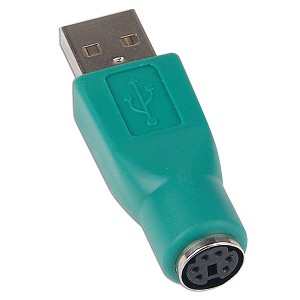 PS/2 to USB Adapter - Perfect for PS/2 Mouse to USB Por