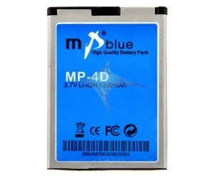 mp Blue Battery for Nokia like BL-4D