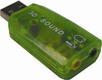 OEM USB SOUND CARD 3D (Χωρίς Συσκευασία)