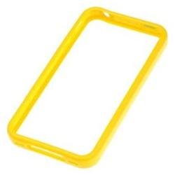 Silicon Bumper Frame Case for iPhone 4 & 4S (κίτρινο)