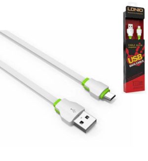 καλώδιο δεδομένων Ldnio LS04S, USB micro USB, 2.1А, 1m - 14311