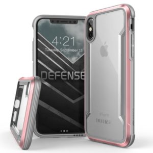 X-DORIA DEFENCE SHIELD IPHONE X XS rose gold backcover