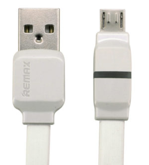 Data cable micro USB, Remax Breathe RC-029m,1m, White, Blue - 14347
