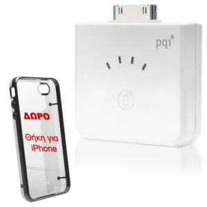 Φορτιστης Αναγκης Για iPhone iPower 105 PQI + Θηκη Για iPhone 4