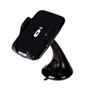 Universal phone holder No Brand WH-05, Wireless Charger, Black - 17353