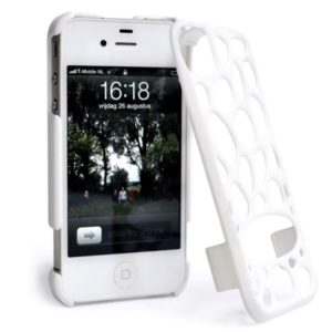 Freshfiber Διπλή Θήκη Pebble για iPhone 4/4S - Λευκό