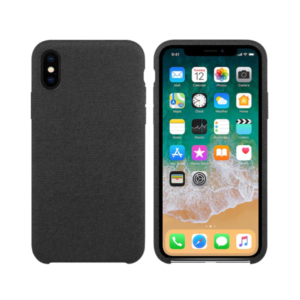 Silicone case No brand, For Apple iPhone XS Max, Hiha, Gray - 51682
