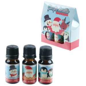 Set of 3 Eden Fragrance Oils - Christmas