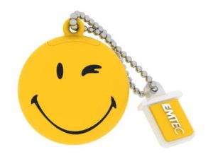 USB FlashDrive 8GB EMTEC SmileyWorld -Take it easy- (Yellow)