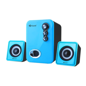 Speakers, Kisonli U-2100, 5W+3W*2, USB, Different colors - 22058