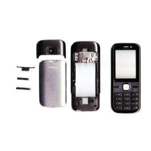 Προσοψη Για Nokia C5/C5-00 Γκρι Full Με Πληκτρολογιο OEM
