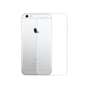 Silicone case No brand, For Apple iPhone 6 Plus, Transparent - 51607