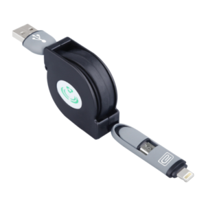 Data cable, Earldom, SS7, 2in1, Micro USB + Lightning (iPhone 5/6/7), Different colors - 14905