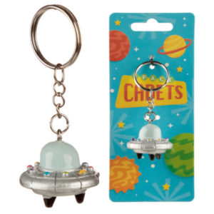Novelty Collectable Spaceship Keyring