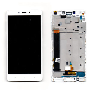 Οθονη Για Xiaomi Redmi Note 4 Με Τζαμι και Frame Ασπρο Grade A