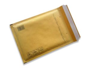 Bubble envelopes brown Size CD 200x175mm (100 pcs.)