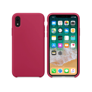 Silicone case No brand, For Apple iPhone XR, Soft touch, Pink - 51659