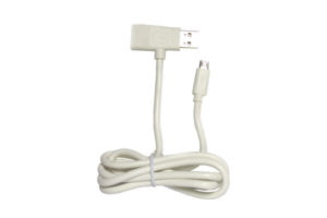 Καλώδιο No brand Micro USB - USB / USB F, 2 σε 1, Λευκό, 1m - 14230