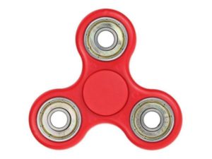 Fidget Spinner Toy - RED/GOLD