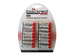 Batterie Blackred R03 Micro AAA (16 Pcs)