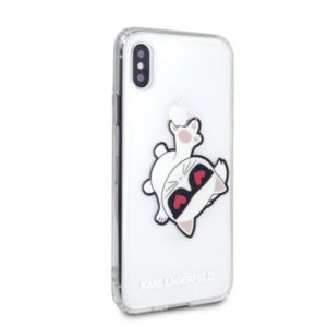 KARL LAGERFELD IPHONE X XS trans backcover